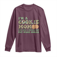 Funny Scout Girl Mom Long Sleeve Shirt I'm A Cookie Mom Cookie Dealer Troop Leader - Wonder Print Shop