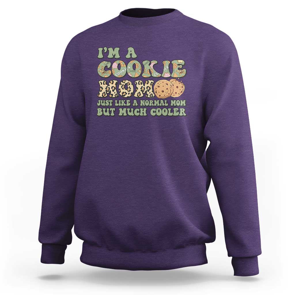 Funny Scout Girl Mom Sweatshirt I'm A Cookie Mom Cookie Dealer Troop Leader TS02