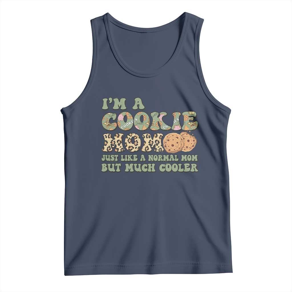 Funny Scout Girl Mom Tank Top I'm A Cookie Mom Cookie Dealer Troop Leader - Wonder Print Shop