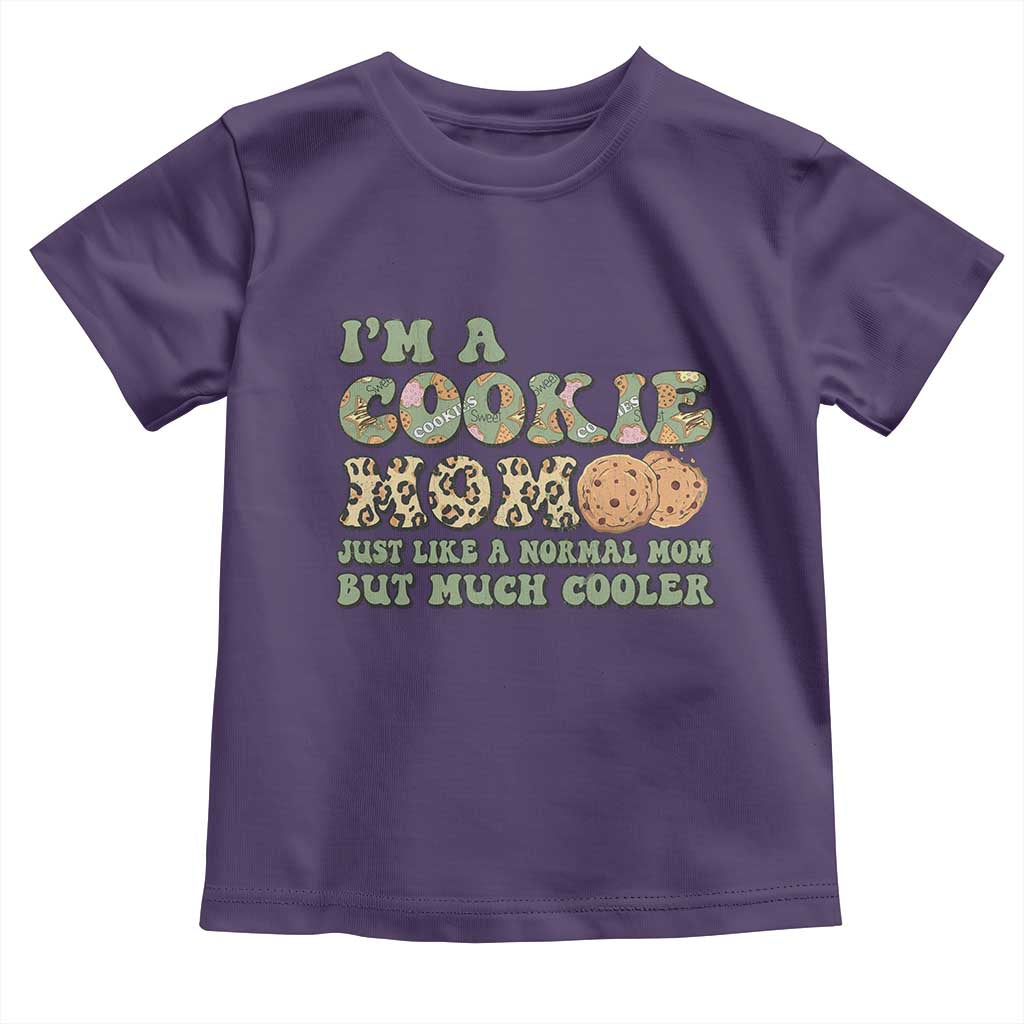 Funny Scout Girl Mom Toddler T Shirt I'm A Cookie Mom Cookie Dealer Troop Leader - Wonder Print Shop