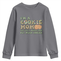 Funny Scout Girl Mom Youth Sweatshirt I'm A Cookie Mom Cookie Dealer Troop Leader - Wonder Print Shop