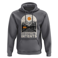 Funny Scout Camping Hoodie Scouting Is Intents Hiking Camper Outdoors Adventure TS02