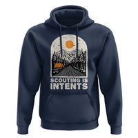 Funny Scout Camping Hoodie Scouting Is Intents Hiking Camper Outdoors Adventure TS02