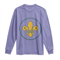 Scout Law Values Long Sleeve Shirt Scouting Troop Leader Fleur-de-Lis