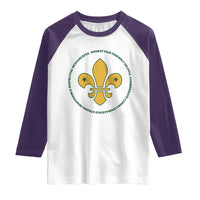 Scout Law Values Raglan Shirt Scouting Troop Leader Fleur-de-Lis