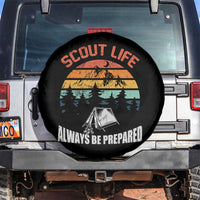 Scout Camping Spare Tire Cover Scout Camping Always Be Prepared Hiking Camping Outdoors Troop Leader