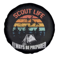 Scout Camping Spare Tire Cover Scout Camping Always Be Prepared Hiking Camping Outdoors Troop Leader