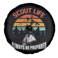 Scout Camping Spare Tire Cover Scout Camping Always Be Prepared Hiking Camping Outdoors Troop Leader