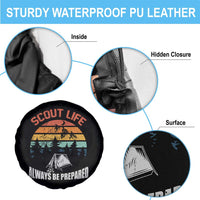Scout Camping Spare Tire Cover Scout Camping Always Be Prepared Hiking Camping Outdoors Troop Leader