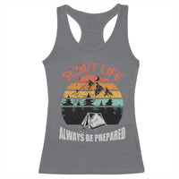 Scout Camping Racerback Tank Top Scout Camping Always Be Prepared Hiking Camping Outdoors Troop Leader