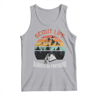 Scout Camping Tank Top Scout Camping Always Be Prepared Hiking Camping Outdoors Troop Leader