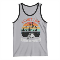 Scout Camping Tank Top Scout Camping Always Be Prepared Hiking Camping Outdoors Troop Leader