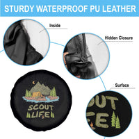 Scout Camping Spare Tire Cover Scout Camping Life Hiking Camping Outdoors Troop Leader