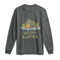 Scout Camping Long Sleeve Shirt Scout Camping Life Hiking Camping Outdoors Troop Leader