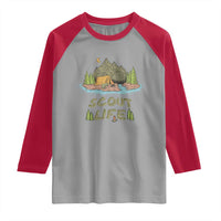 Scout Camping Raglan Shirt Scout Camping Life Hiking Camping Outdoors Troop Leader