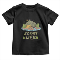 Scout Camping Toddler T Shirt Scout Camping Life Hiking Camping Outdoors Troop Leader