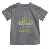 Scout Camping Toddler T Shirt Scout Camping Life Hiking Camping Outdoors Troop Leader