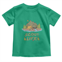 Scout Camping Toddler T Shirt Scout Camping Life Hiking Camping Outdoors Troop Leader