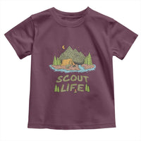 Scout Camping Toddler T Shirt Scout Camping Life Hiking Camping Outdoors Troop Leader