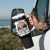 Scout Girl Tumbler With Handle I Scout Like A Girl Try To Keep Up Hiking Camping Scouting Lovers