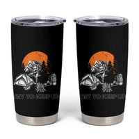 Scout Girl Tumbler Cup I Scout Like A Girl Try To Keep Up Hiking Camping Scouting