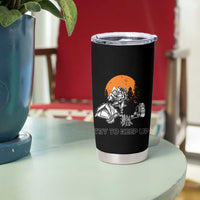 Scout Girl Tumbler Cup I Scout Like A Girl Try To Keep Up Hiking Camping Scouting