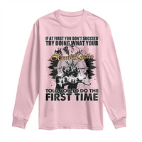 Funny Scouting Adventure Long Sleeve Shirt Doing What Your Scout Leader Told You To Do Camping Compass