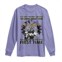 Funny Scouting Adventure Long Sleeve Shirt Doing What Your Scout Leader Told You To Do Camping Compass