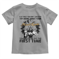 Funny Scouting Adventure Toddler T Shirt Doing What Your Scout Leader Told You To Do Camping Compass