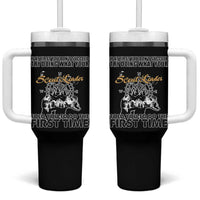 Funny Scouting Adventure Tumbler With Handle Doing What Your Scout Leader Told You To Do Camping Compass