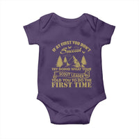Funny Scouting Adventure Baby Onesie Doing What Your Scout Leader Told You To Do Camping Outdoors