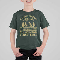 Funny Scouting Adventure T Shirt For Kid Doing What Your Scout Leader Told You To Do Camping Outdoors
