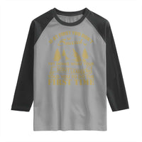 Funny Scouting Adventure Raglan Shirt Doing What Your Scout Leader Told You To Do Camping Outdoors