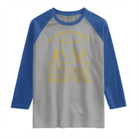 Funny Scouting Adventure Raglan Shirt Doing What Your Scout Leader Told You To Do Camping Outdoors