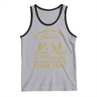 Funny Scouting Adventure Tank Top Doing What Your Scout Leader Told You To Do Camping Outdoors
