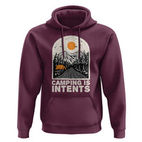 Funny Scout Camping Hoodie Camping Is Intents Hiking Outdoors Adventure TS02