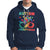 Autism Awareness Autism Acceptance Red Instead Infinity Rainbow Butterfly Autistic Support Neurodiversity Hoodie - Wonder Print Shop