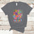 Autism Awareness Autism Acceptance Embrace Neurodiversity ADHD Awareness Autism ASD Neurodivergent T Shirt - Wonder Print Shop