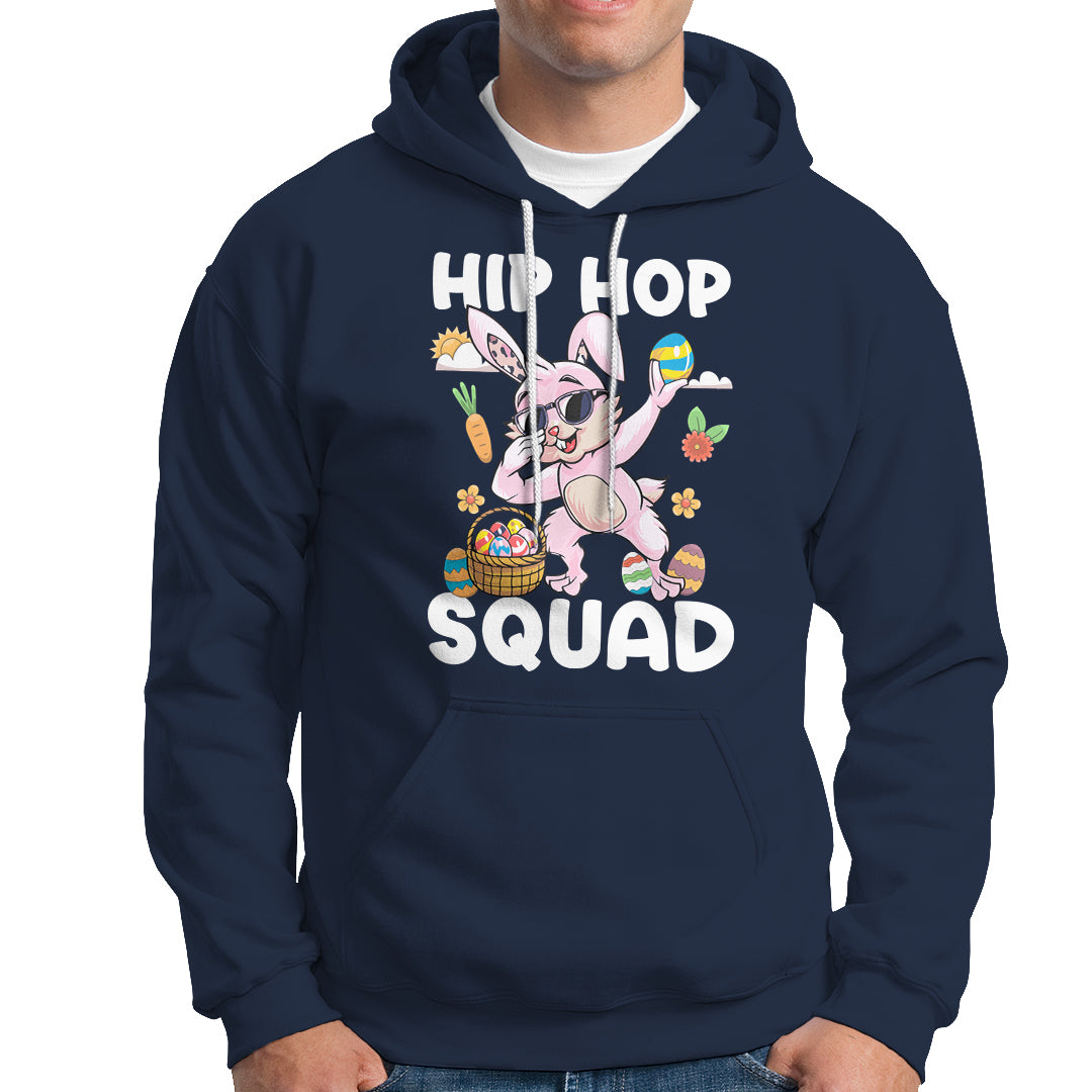 Funny Costume Cute Bunny Dabbing Hip Hop Squad Rabbit Lover Halloween Costume For Kids Boys Girls Hoodie - Wonder Print Shop