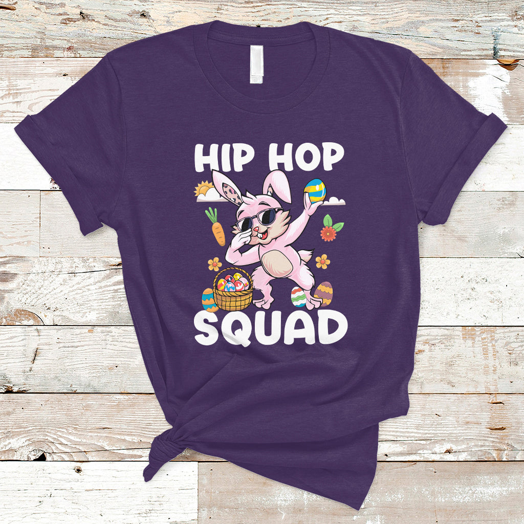Funny Costume Cute Bunny Dabbing Hip Hop Squad Rabbit Lover Halloween Costume For Kids Boys Girls T Shirt - Wonder Print Shop