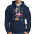 Cute Flamingo Custome Pink Flamingo Lover Bunny Egg Hunter Halloween Costume For Kids Boys Girls Hoodie - Wonder Print Shop