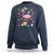 Cute Flamingo Custome Pink Flamingo Lover Bunny Egg Hunter Halloween Costume For Kids Boys Girls Sweatshirt - Wonder Print Shop