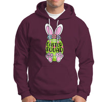 Happy Easter Day Easter Egg Costume Easter Squad Rabbit Bunny Egg Hunt Family Group Matching Hoodie - Wonder Print Shop