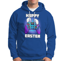 Funny Gaming Gamer E Is For Enjoying Games Video Games Lover Bunny Console Boys Girls Hoodie - Wonder Print Shop