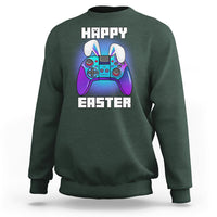 Funny Gaming Gamer E Is For Enjoying Games Video Games Lover Bunny Console Boys Girls Sweatshirt - Wonder Print Shop