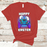 Funny Gaming Gamer E Is For Enjoying Games Video Games Lover Bunny Console Boys Girls T Shirt - Wonder Print Shop