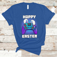 Funny Gaming Gamer E Is For Enjoying Games Video Games Lover Bunny Console Boys Girls T Shirt - Wonder Print Shop
