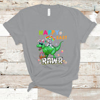 Easter Day Dinosaur Lover Happy East-Rawr Dabbing Egg Clothing For Kids Boys Girls T Shirt - Wonder Print Shop