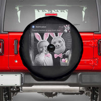 Funny Easter AI Baby with John Pork Meme Spare Tire Cover There Is Motion at Your Front Door Notification Humor