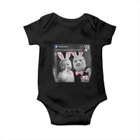 Funny Easter AI Baby with John Pork Meme Baby Onesie There Is Motion at Your Front Door Notification Humor